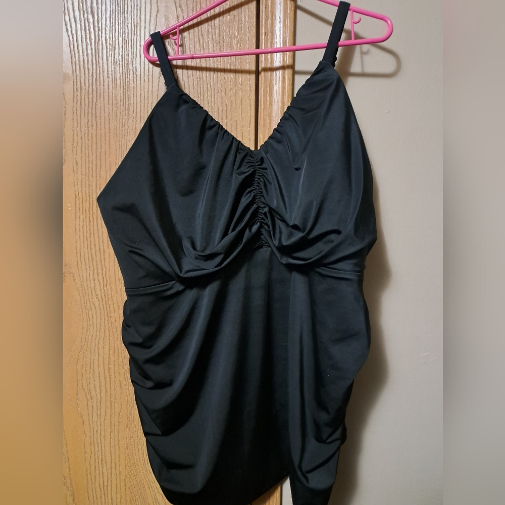 Lane Bryant Swim Tankini Top Size 34